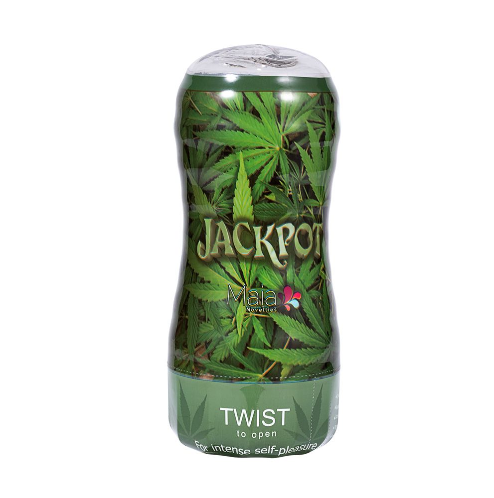 Jackpot Cannabis Crystal Clear Stroker - GreatEagleInc