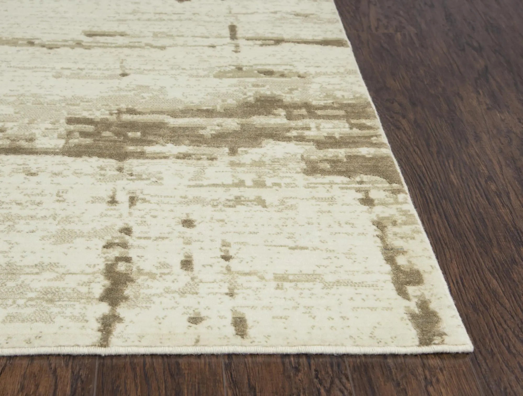 10' Beige Ivory And Tan New Zealand Lambs Wool Abstract Hand Carved Handmade Area Rug Homeroots Home Decor