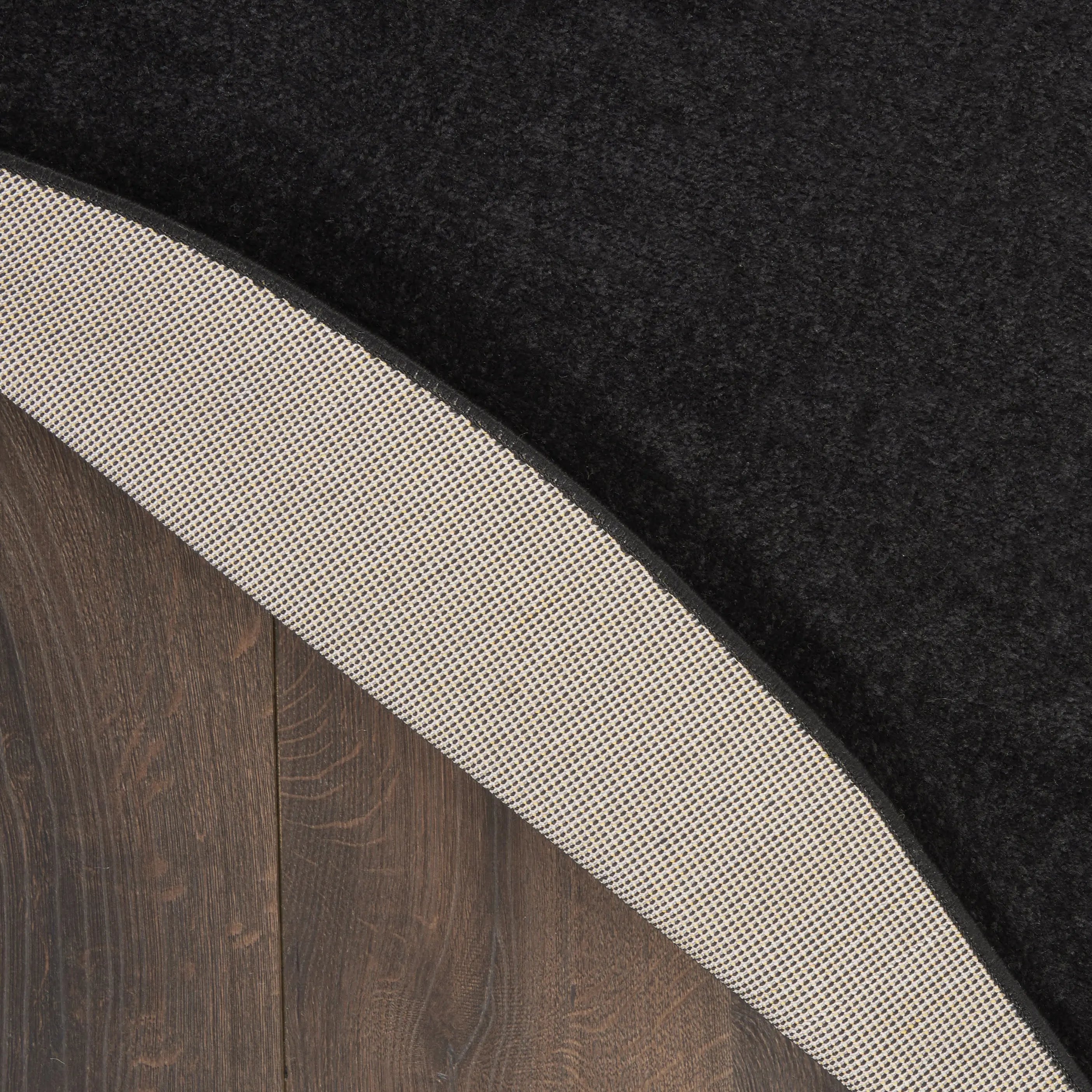 10' Black And Ivory Round Indoor Outdoor Area Rug Homeroots Outdoor