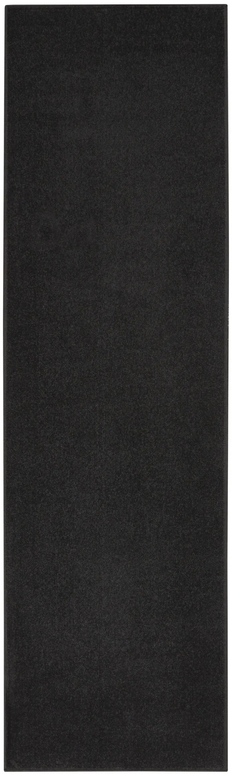 10' Black Indoor Outdoor Runner Rug - GreatEagleInc