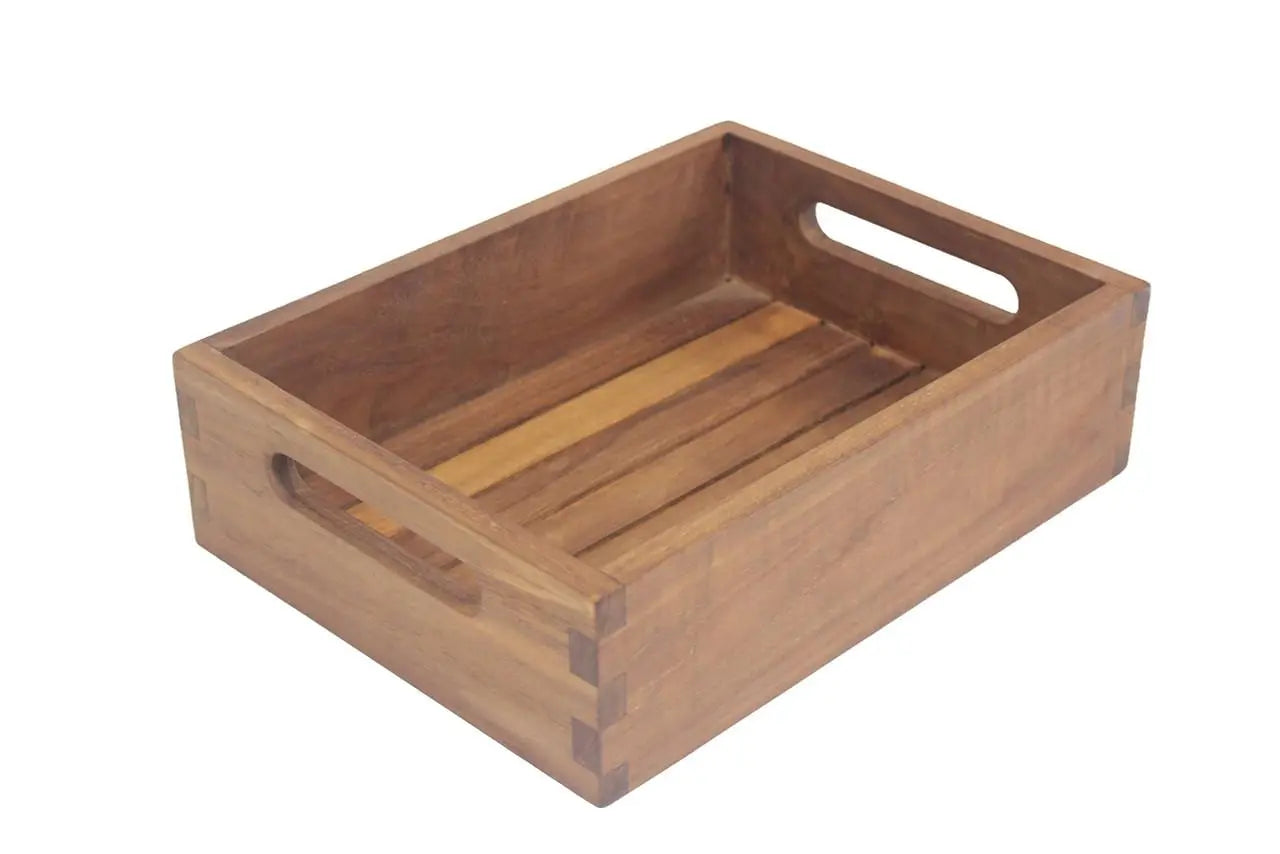 10" Brown Solid Wood Bathroom Storage Furniture Set Homeroots Organization