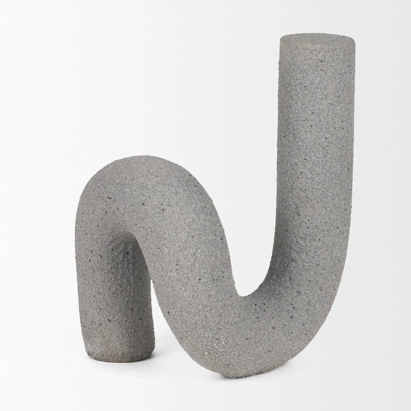 10" Gray Resin Decorative Wall Sculpture Homeroots Home Decor