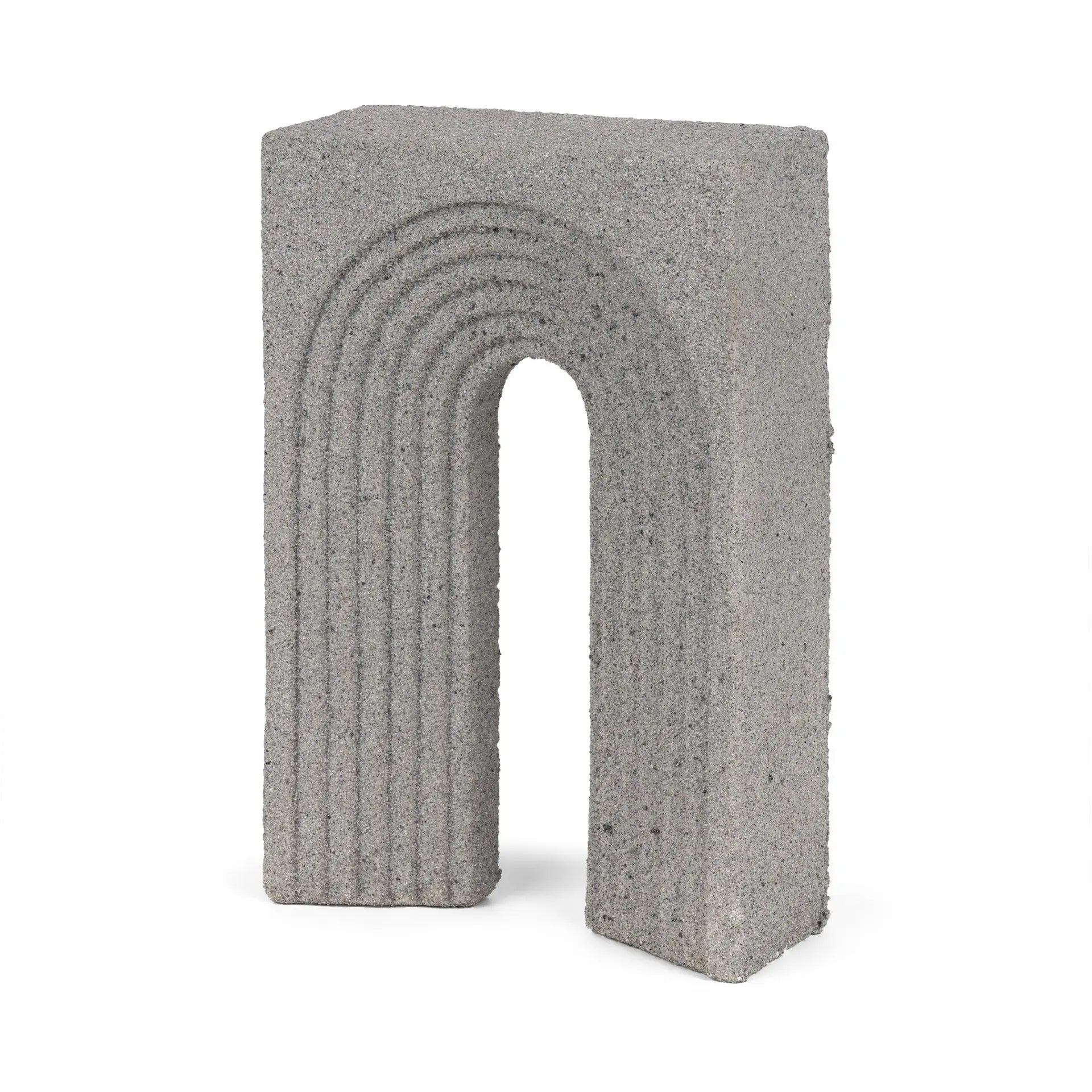 10" Gray Resin Tabletop Sculpture Homeroots Home Decor