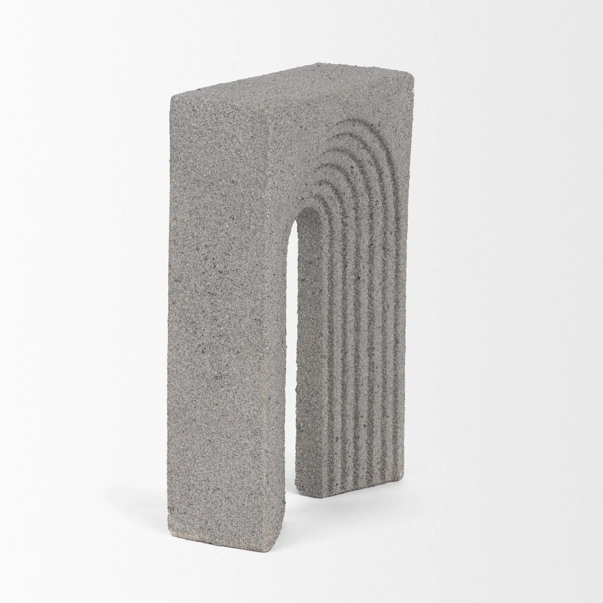 10" Gray Resin Tabletop Sculpture Homeroots Home Decor