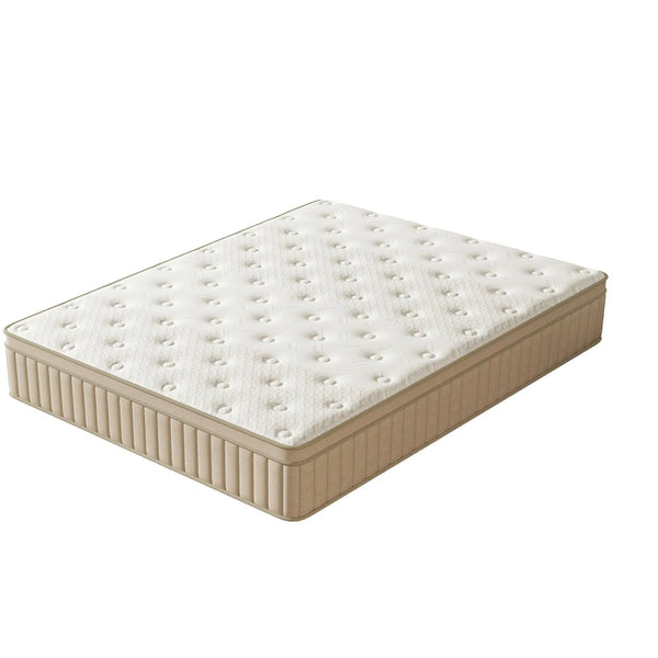 10" King Gel Memory Foam Hybrid Mattress Homeroots Bed & Bath