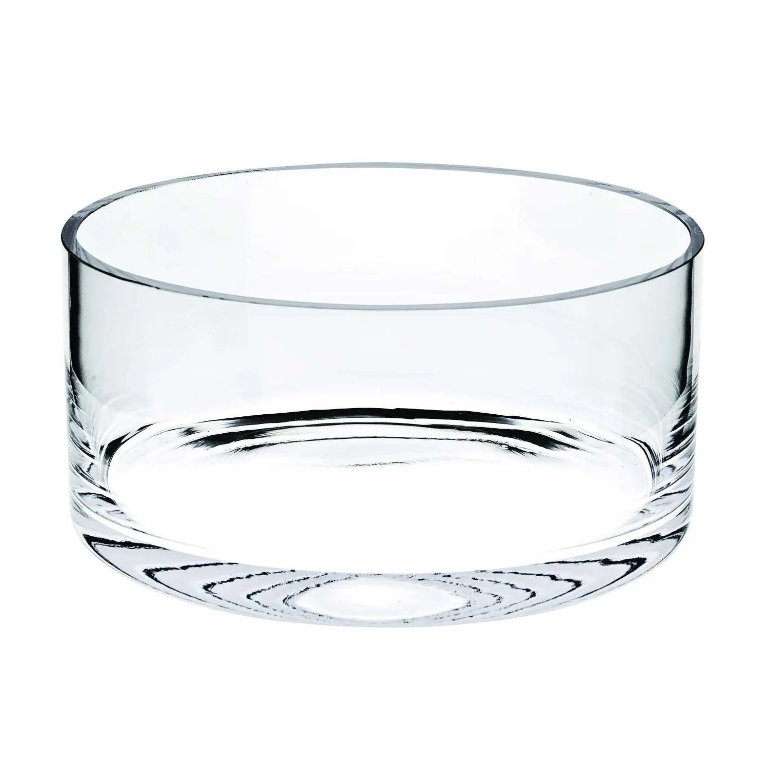 10" Mouth Blown Crystal European Made Crystal Bowl Homeroots Kitchen & Dining