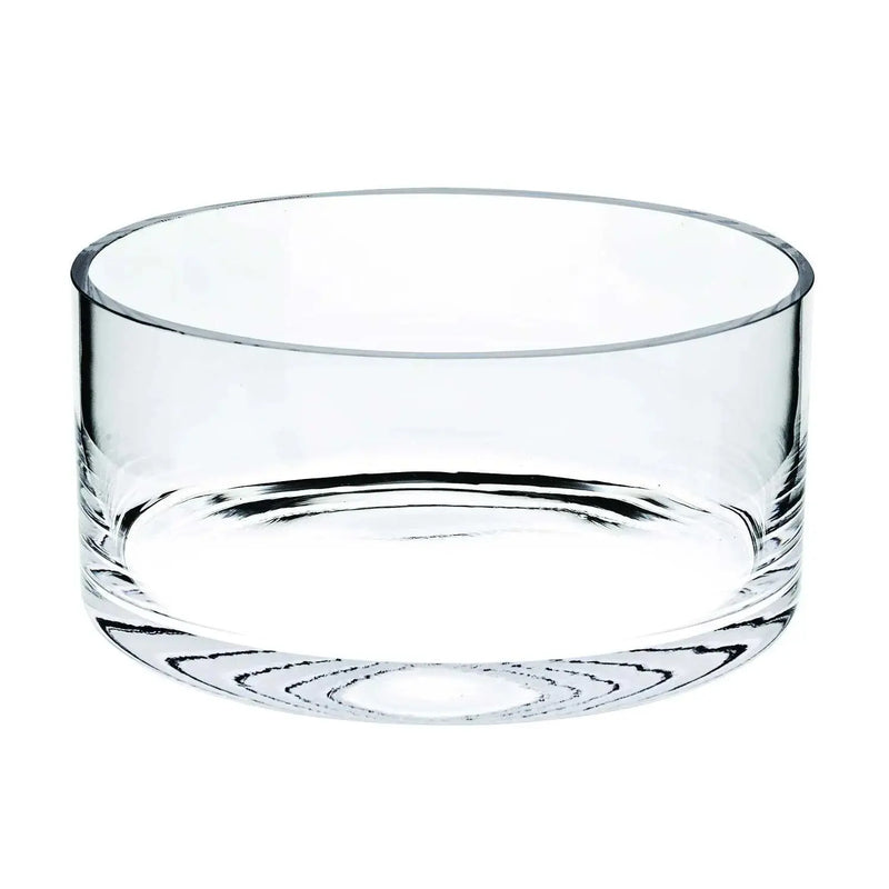 10" Mouth Blown Crystal European Made Crystal Bowl Homeroots Kitchen & Dining