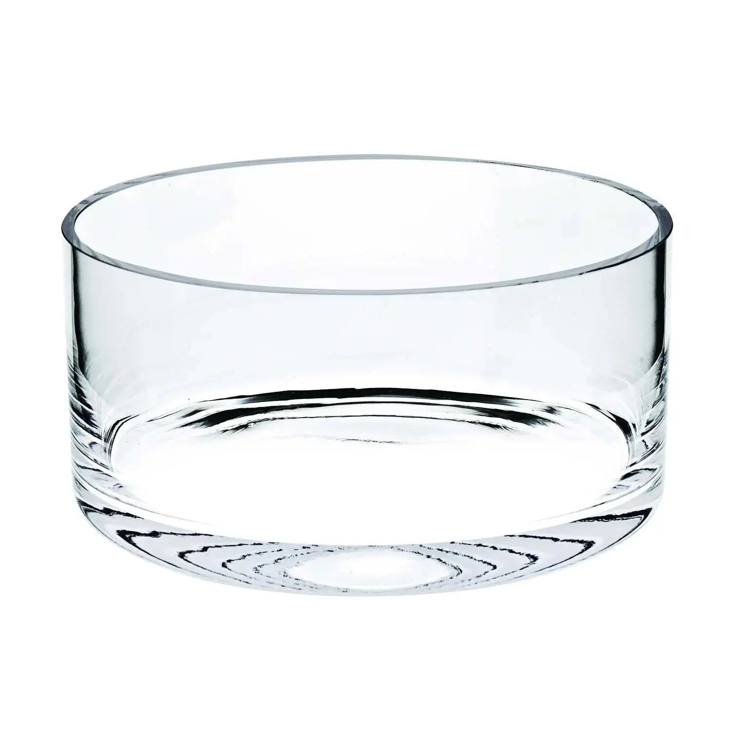 10" Mouth Blown Crystal European Made Crystal Bowl Homeroots Kitchen & Dining