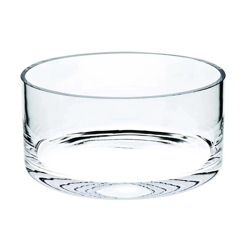 10" Mouth Blown Crystal European Made Crystal Bowl Homeroots Kitchen & Dining