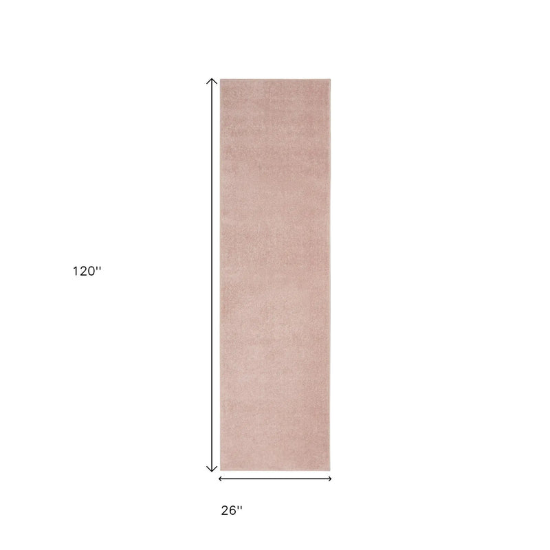 10' Pink Indoor Outdoor Runner Rug - GreatEagleInc
