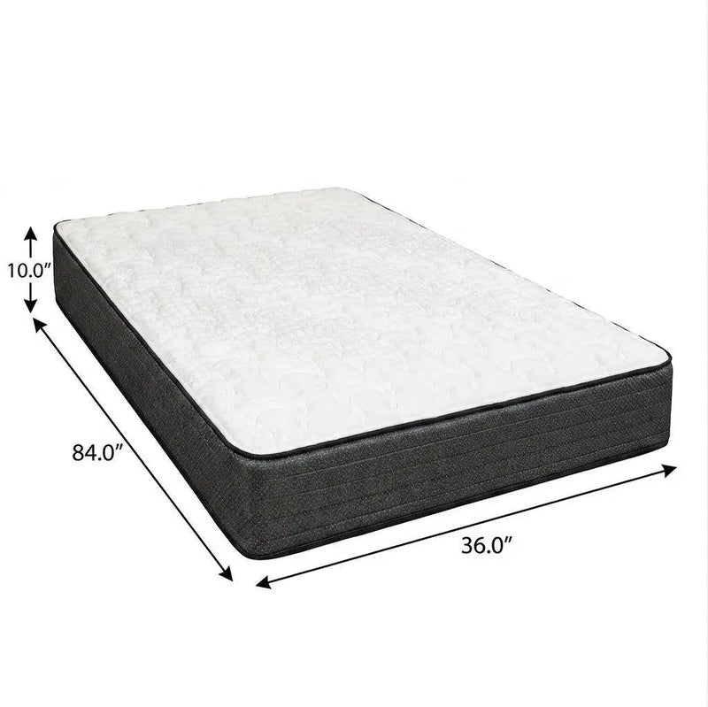 10" Split California King Foam Firm Hybrid Mattress Homeroots Bed & Bath