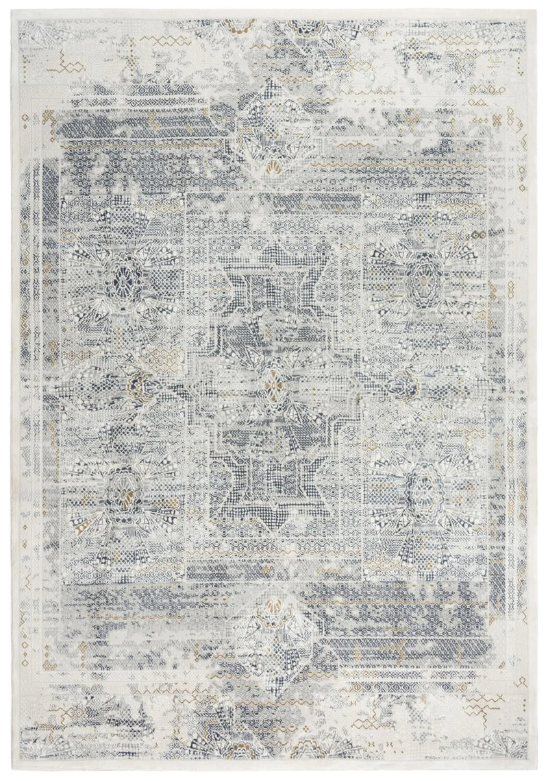10' Stone Beige And Ivory Abstract Area Rug Homeroots Home Decor