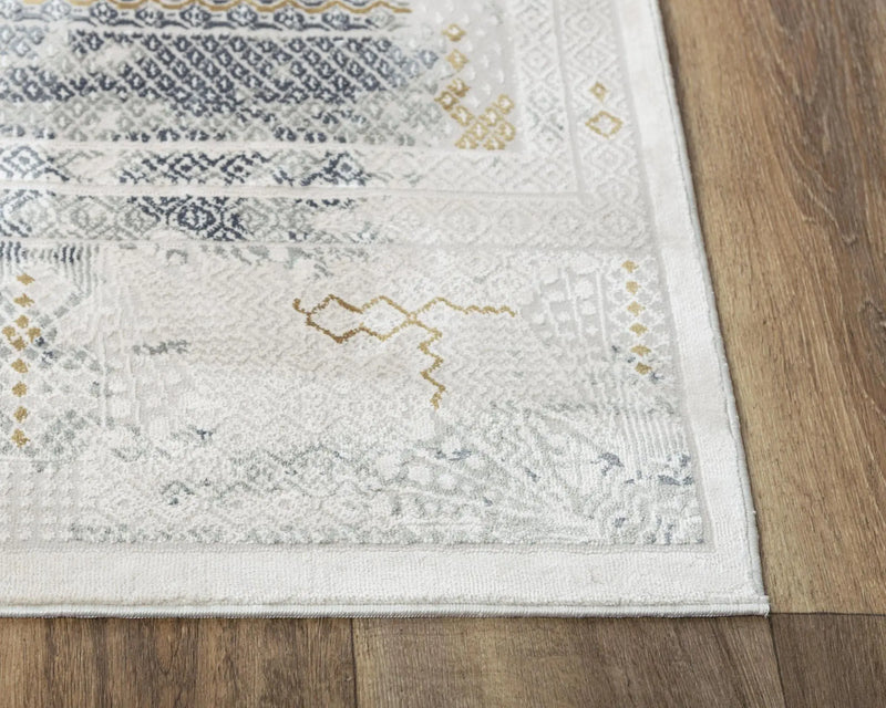 10' Stone Beige And Ivory Abstract Area Rug Homeroots Home Decor