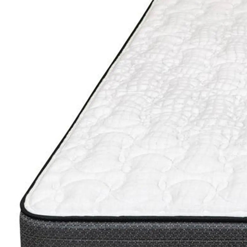 10" Twin Foam Firm Hybrid Mattress Homeroots Bed & Bath