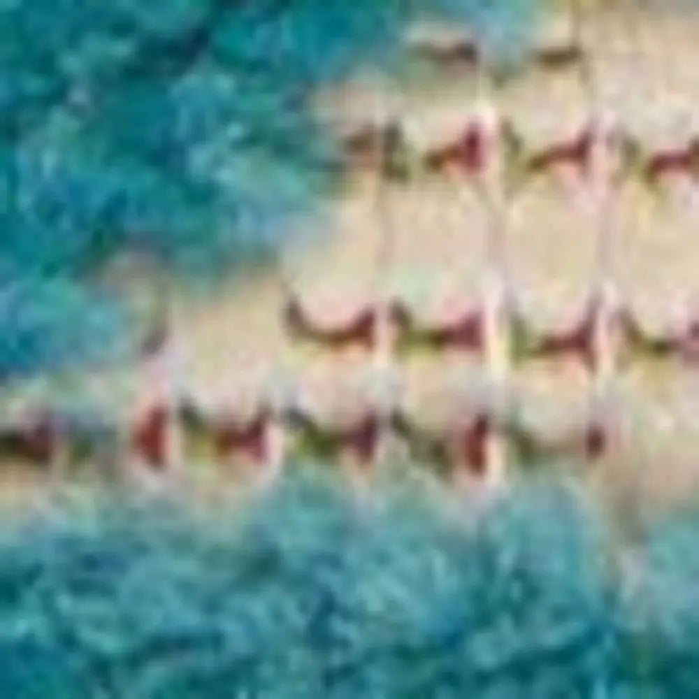 10' X 13' Aqua Indoor Outdoor Area Rug Homeroots Outdoor