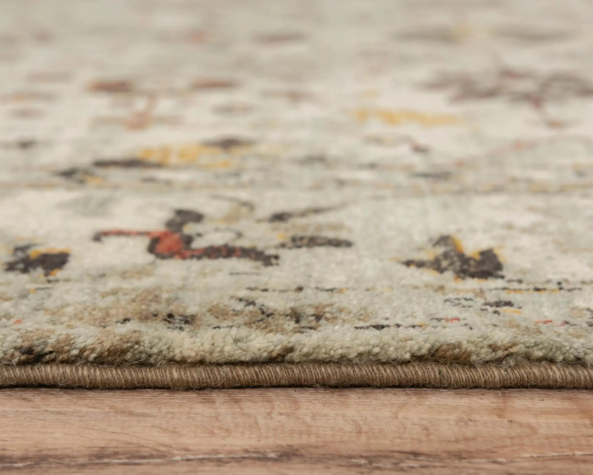10' X 13' Beige Brown Apricot And Ivory New Zealand Lambs Wool Oriental Hand Carved Handmade Area Rug Homeroots Home Decor