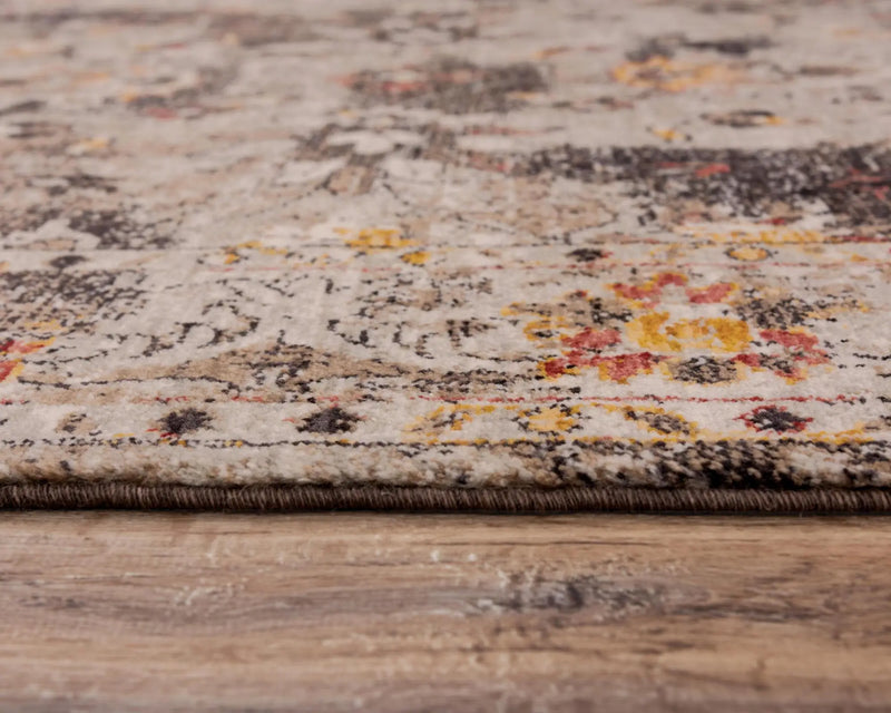 10' X 13' Brown Beige And Apricot New Zealand Lambs Wool Oriental Hand Carved Handmade Area Rug Homeroots Home Decor