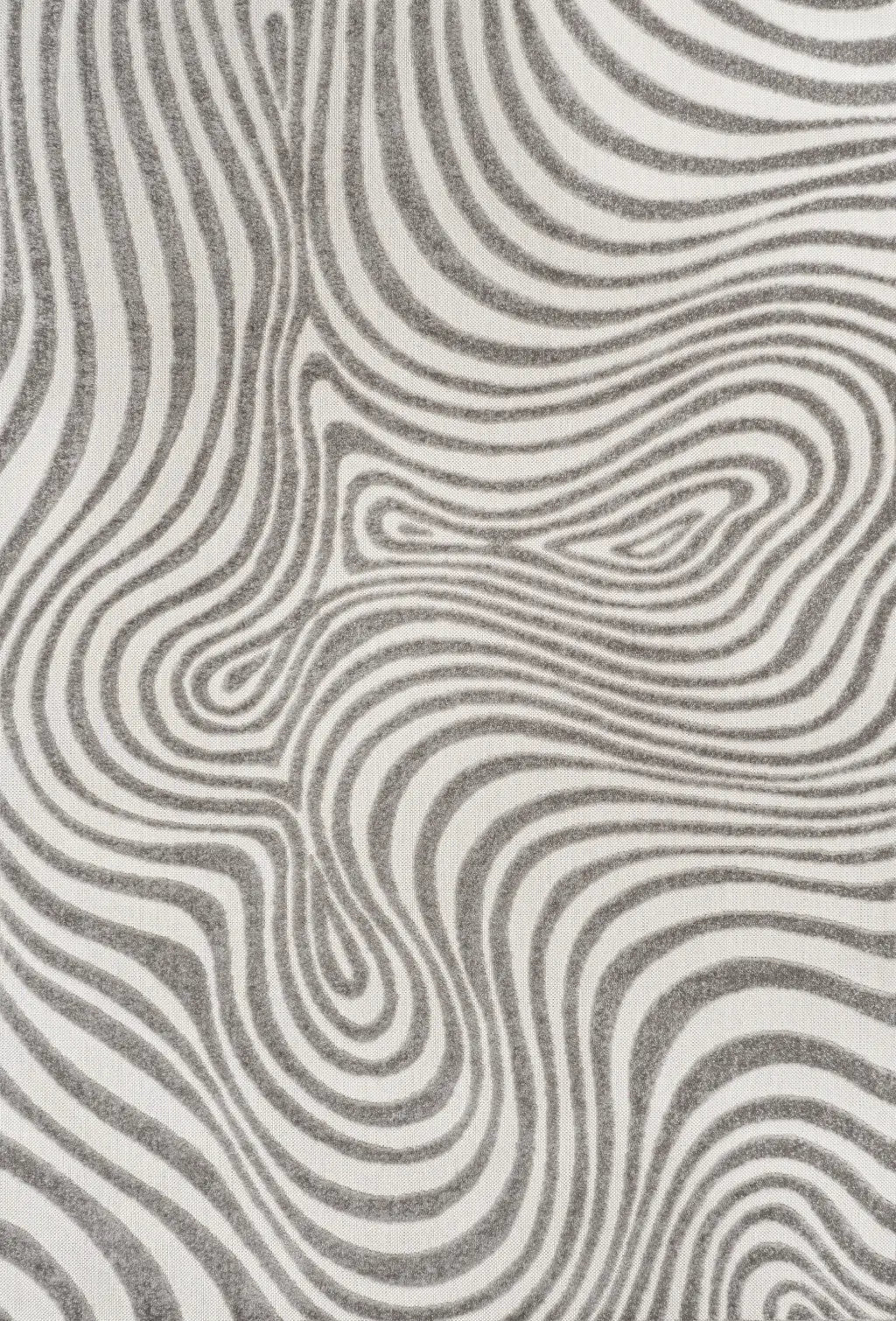10' X 13' Gray And Ivory Abstract Indoor Outdoor Area Rug Homeroots Outdoor