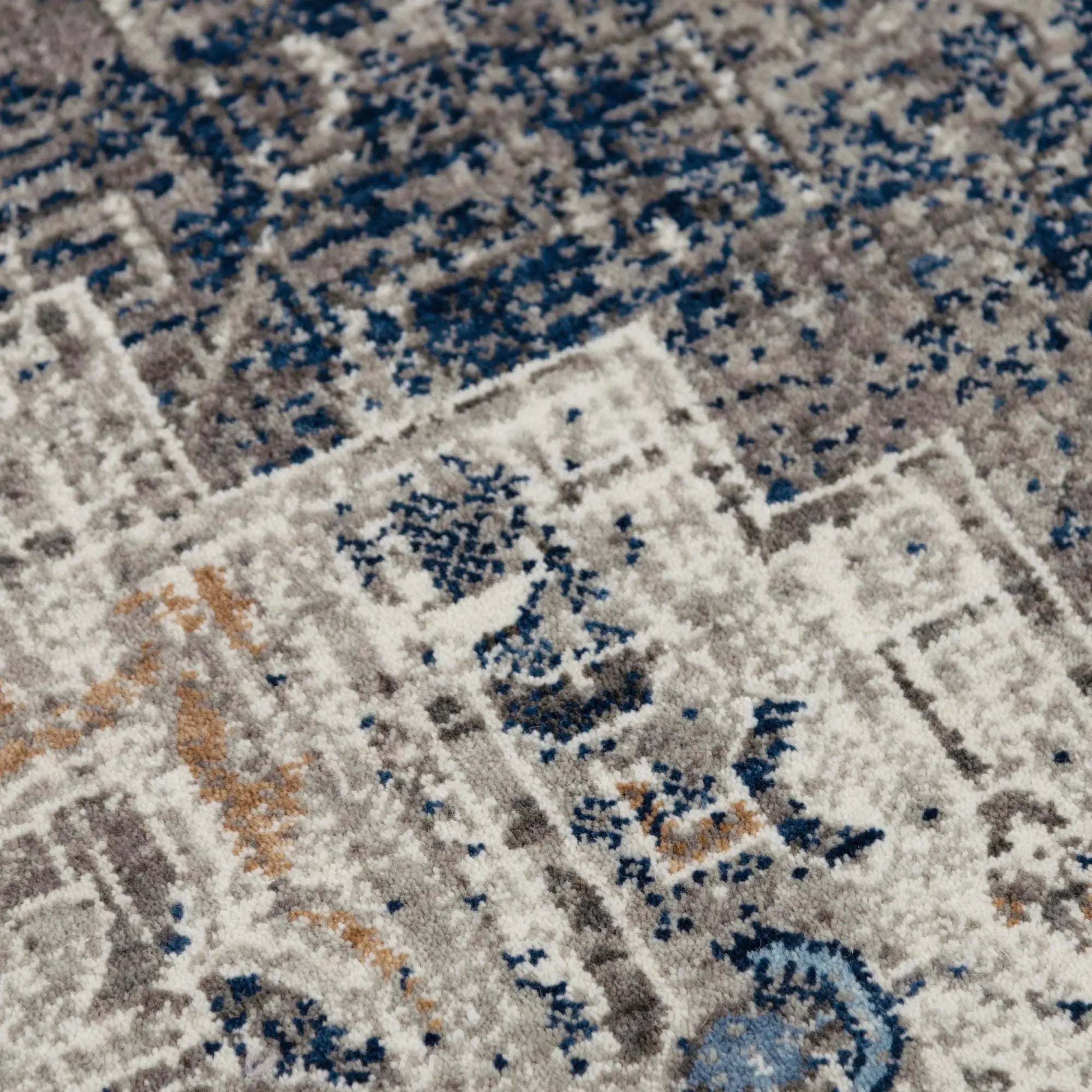 10' X 13' Gray And Ivory Medallion Hand Carved Handmade Area Rug Homeroots Home Decor