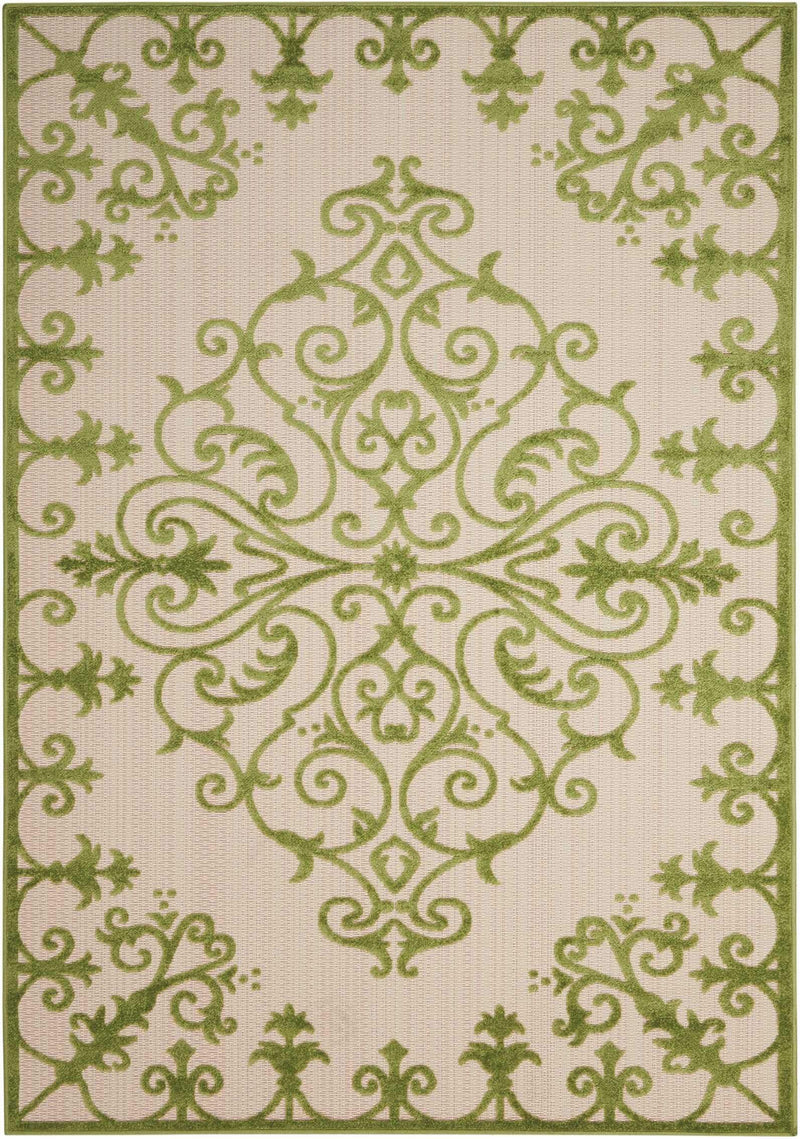 10' X 13' Green Indoor Outdoor Area Rug - GreatEagleInc
