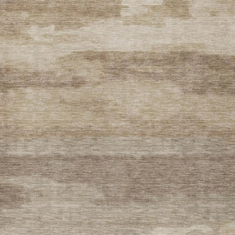 10' X 14' Beige And Brown Abstract Washable Indoor Outdoor Area Rug Homeroots Outdoor