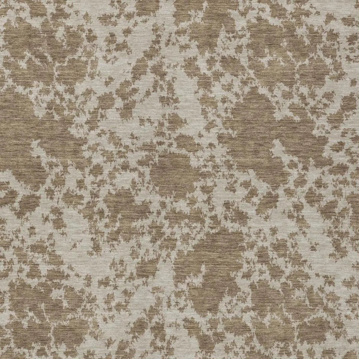 10' X 14' Beige And Brown Abstract Washable Indoor Outdoor Area Rug Homeroots Outdoor