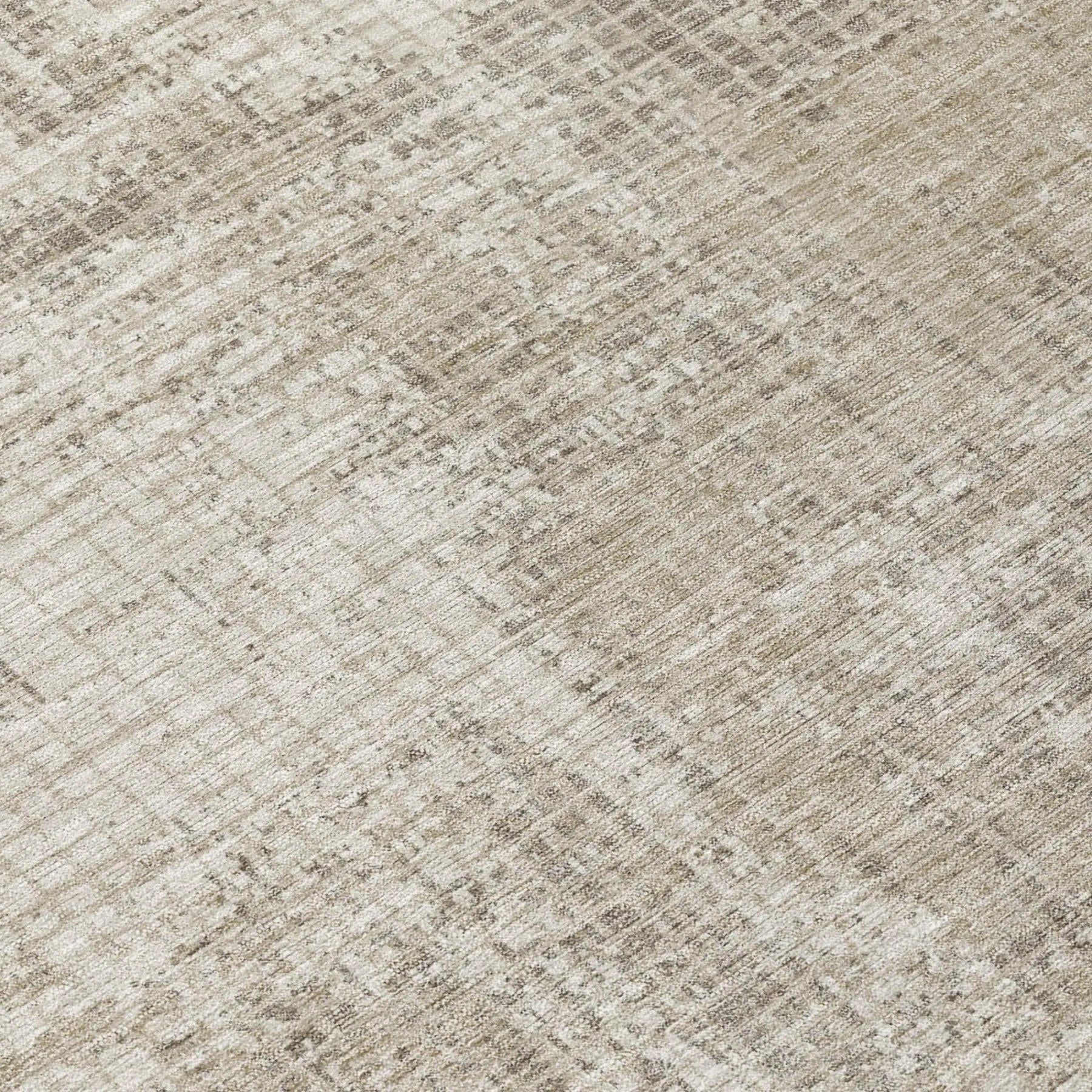 10' X 14' Beige And Brown Abstract Washable Indoor Outdoor Area Rug Homeroots Outdoor