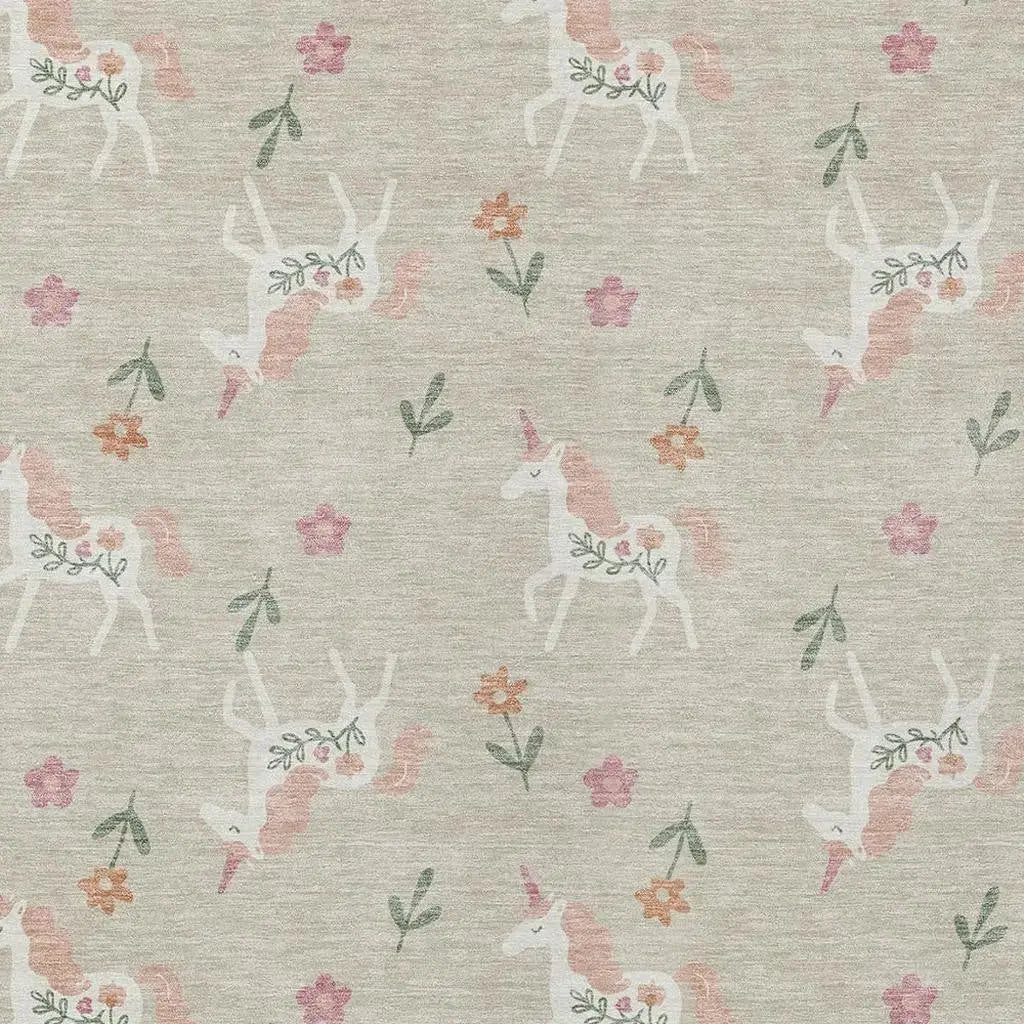 10' X 14' Beige And Gray Floral Washable Indoor Outdoor Area Rug Homeroots Outdoor