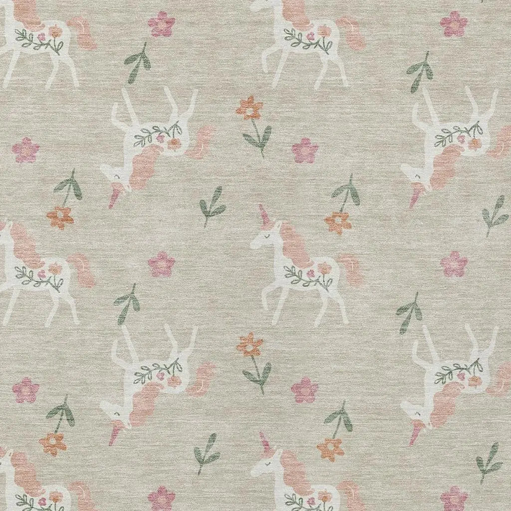 10' X 14' Beige And Gray Floral Washable Indoor Outdoor Area Rug Homeroots Outdoor
