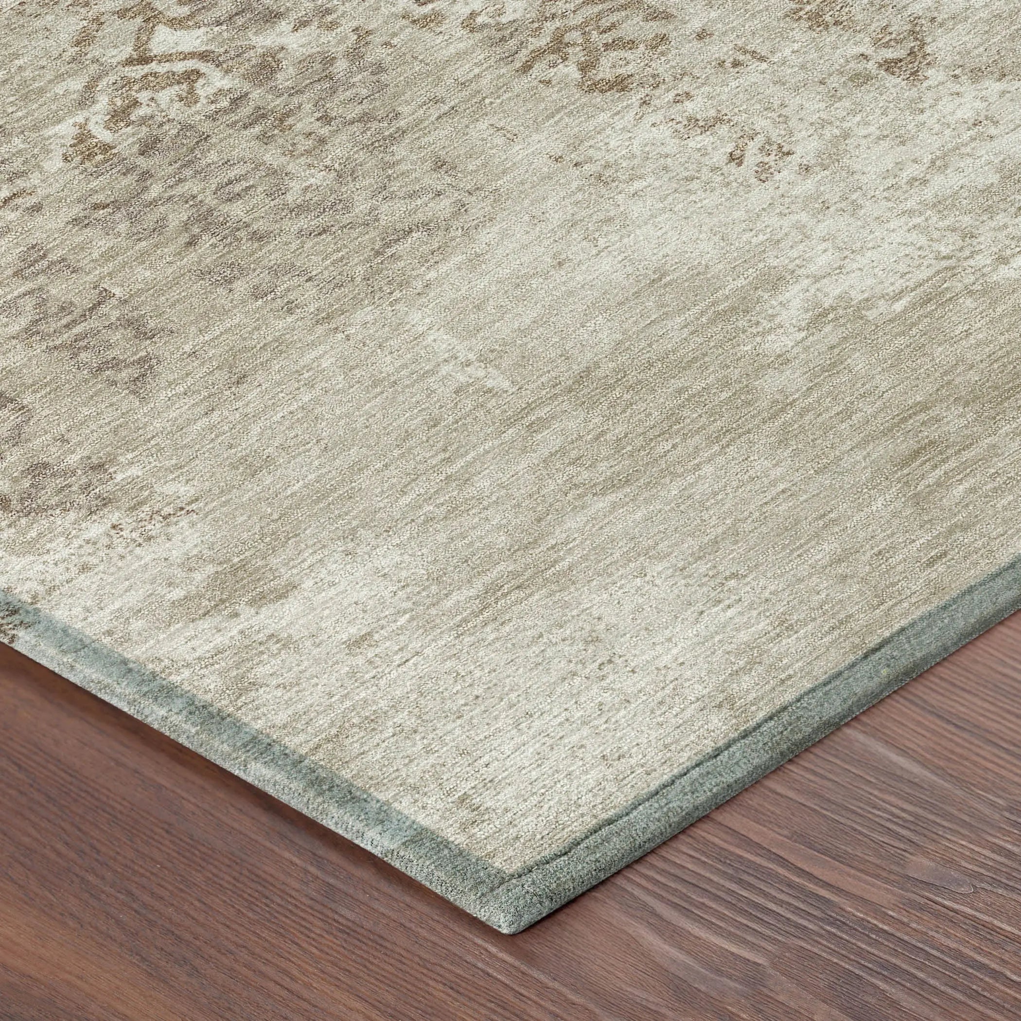 10' X 14' Beige And Gray Oriental Washable Indoor Outdoor Area Rug Homeroots Outdoor