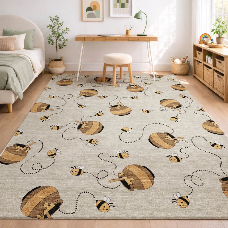 10' X 14' Beige And Ivory Geometric Washable Indoor Outdoor Area Rug Homeroots Outdoor