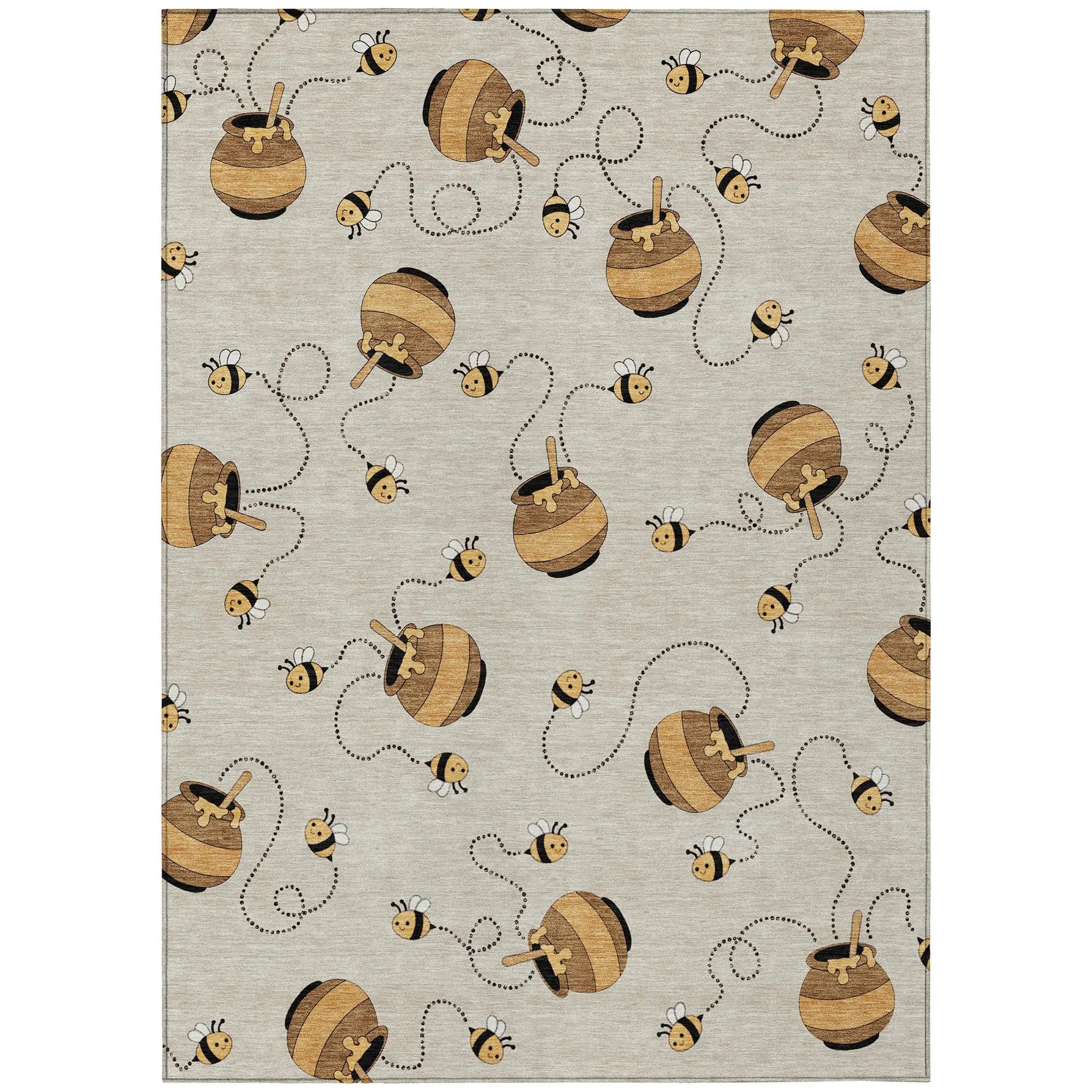 10' X 14' Beige And Ivory Geometric Washable Indoor Outdoor Area Rug Homeroots Outdoor