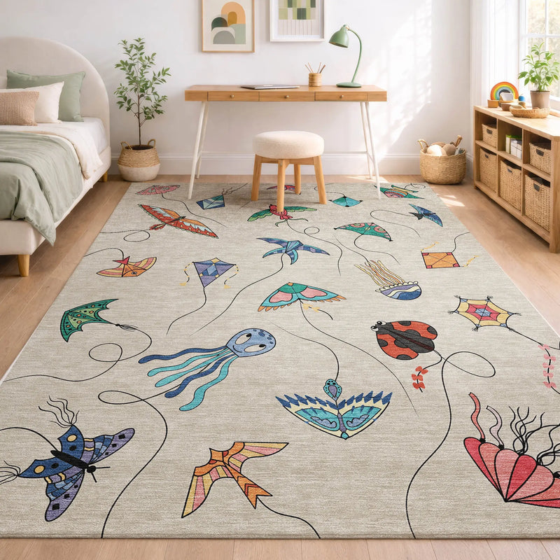 10' X 14' Beige And Orange Geometric Washable Indoor Outdoor Area Rug Homeroots Outdoor