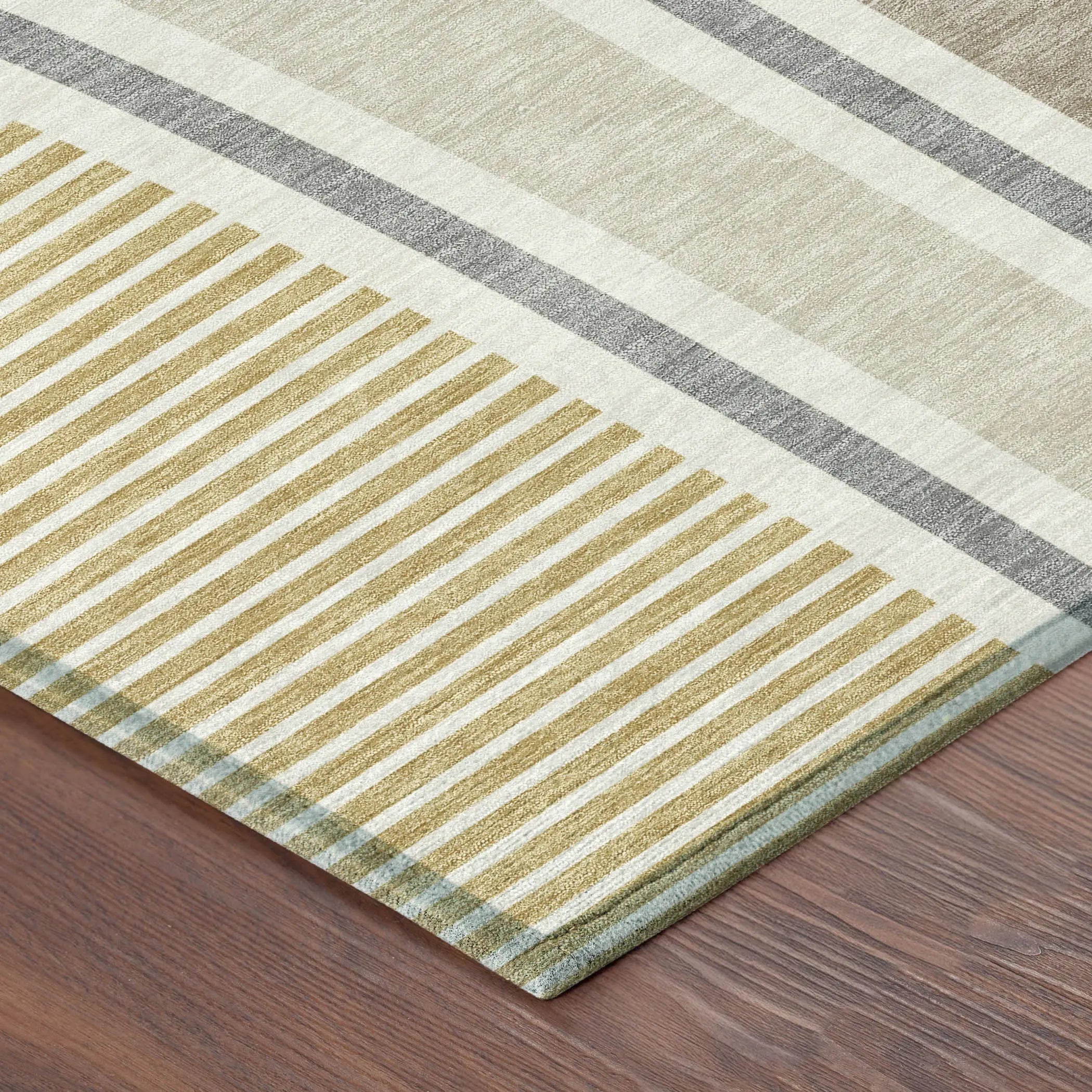 10' X 14' Beige And Taupe Geometric Washable Indoor Outdoor Area Rug Homeroots Outdoor