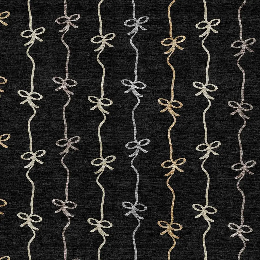 10' X 14' Black And Gray Southwestern Washable Indoor Outdoor Area Rug Homeroots Outdoor