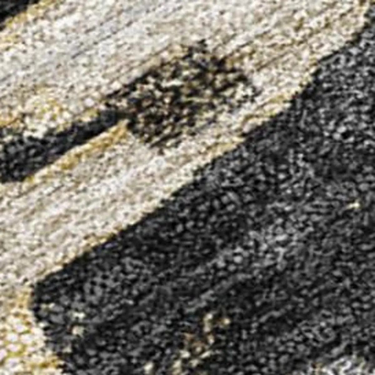 10' X 14' Black And Silver Abstract Washable Indoor Outdoor Area Rug Homeroots Outdoor
