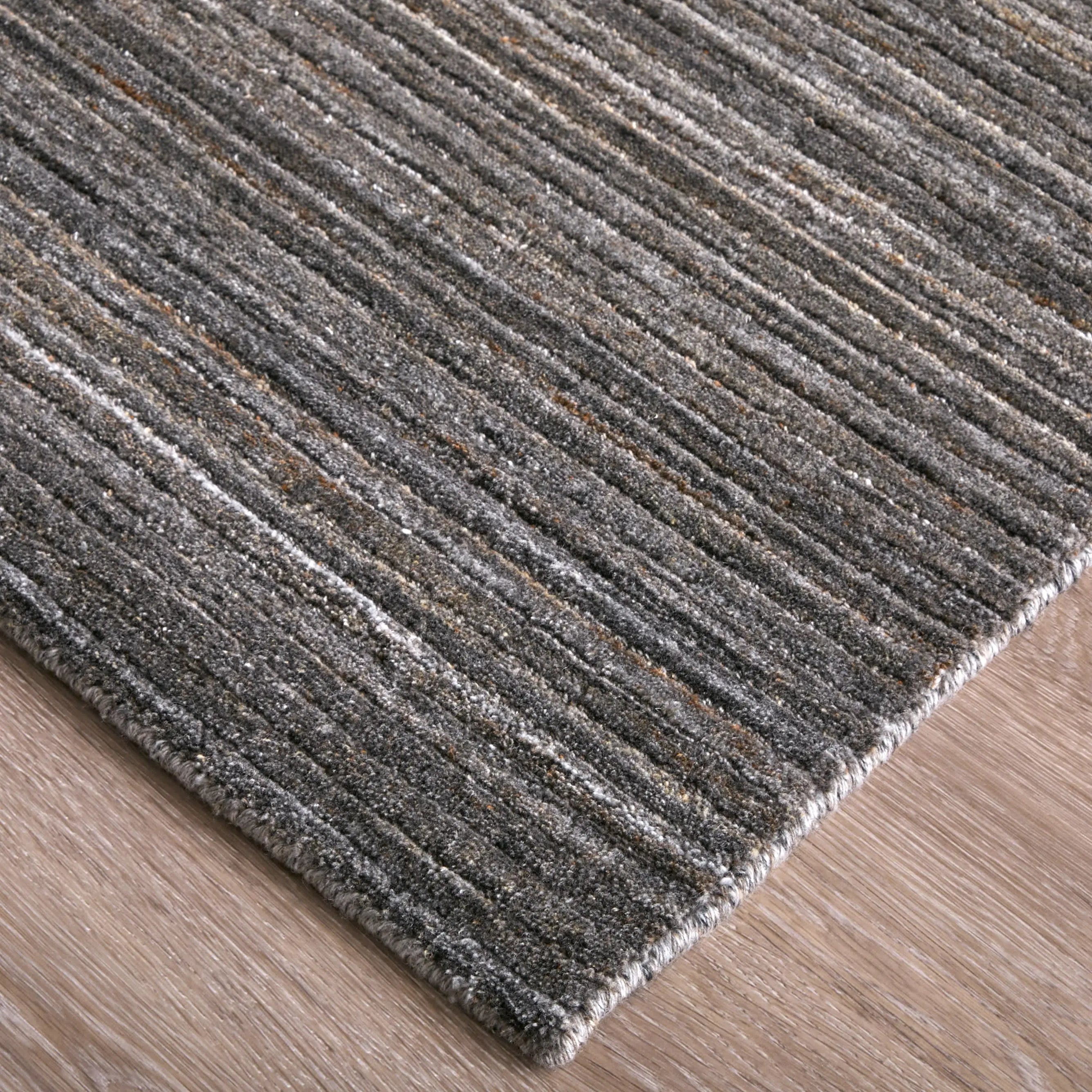 10' X 14' Black Gray And Brown Handmade Indoor Outdoor Area Rug Homeroots Outdoor