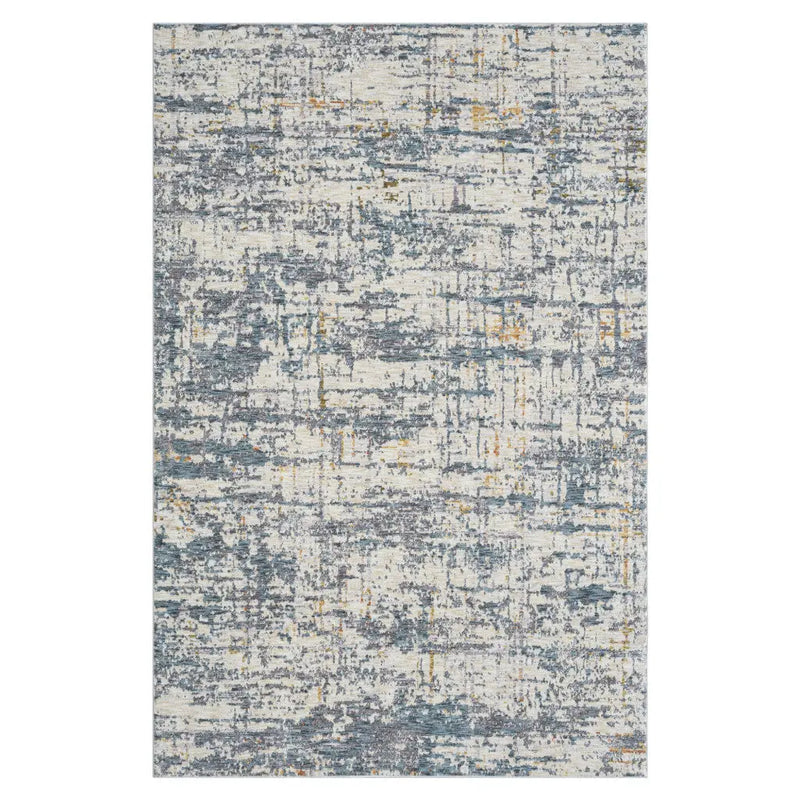 10' X 14' Blue And Taupe Abstract Area Rug Homeroots Home Decor