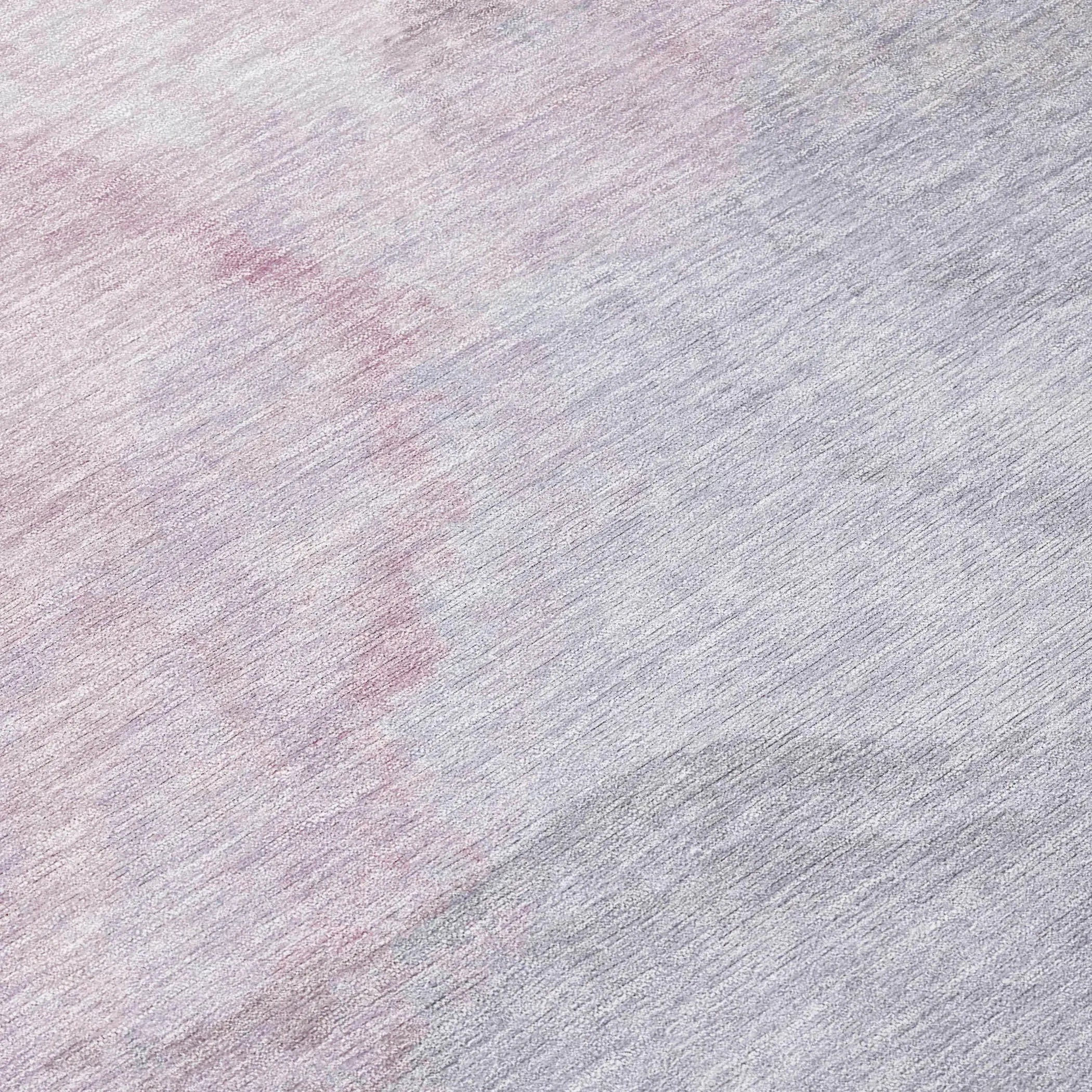 10' X 14' Blush And Gray Abstract Washable Indoor Outdoor Area Rug Homeroots Outdoor