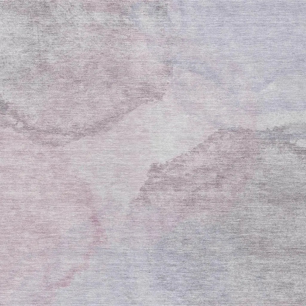 10' X 14' Blush And Gray Abstract Washable Indoor Outdoor Area Rug Homeroots Outdoor