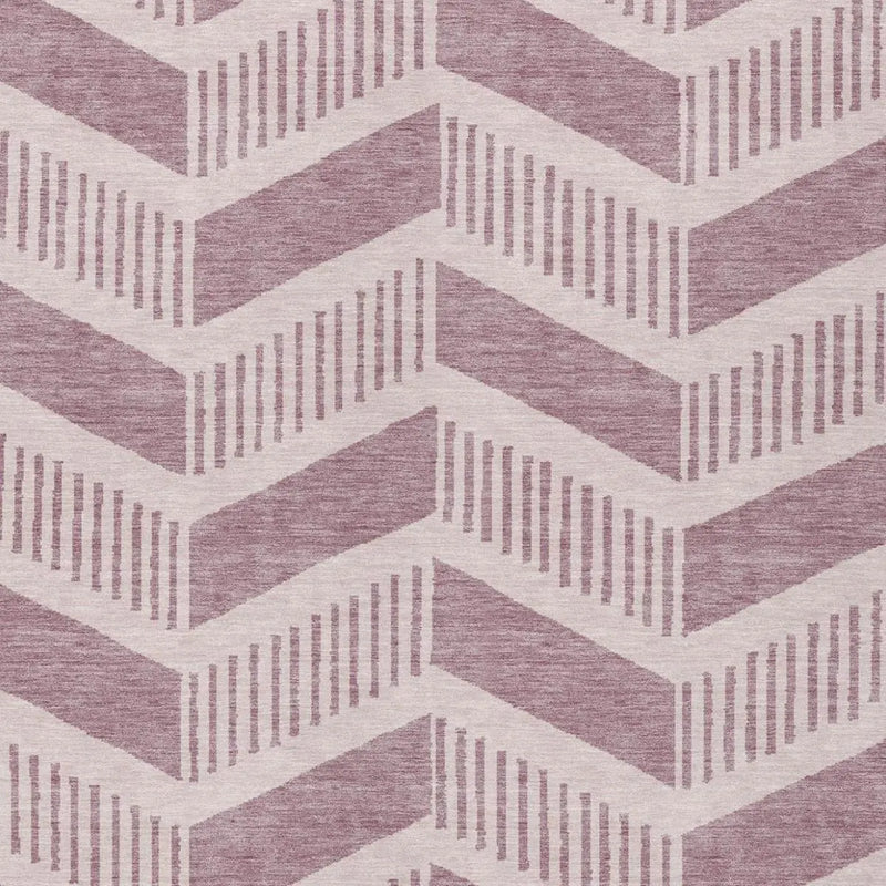 10' X 14' Blush And Pink Geometric Washable Indoor Outdoor Area Rug Homeroots Outdoor