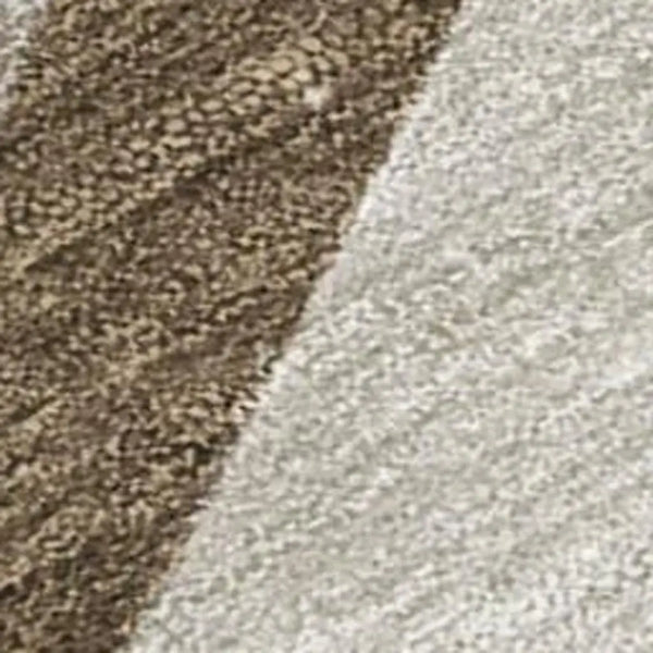 10' X 14' Brown And Ivory Abstract Washable Indoor Outdoor Area Rug Homeroots Outdoor