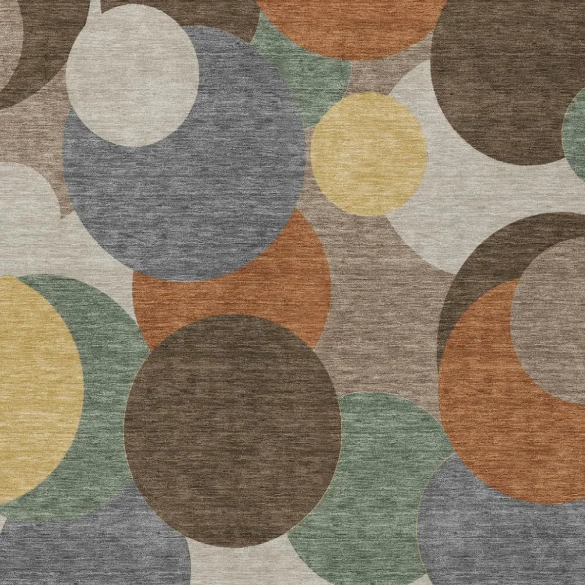 10' X 14' Chocolate And Brown Geometric Washable Indoor Outdoor Area Rug Homeroots Outdoor