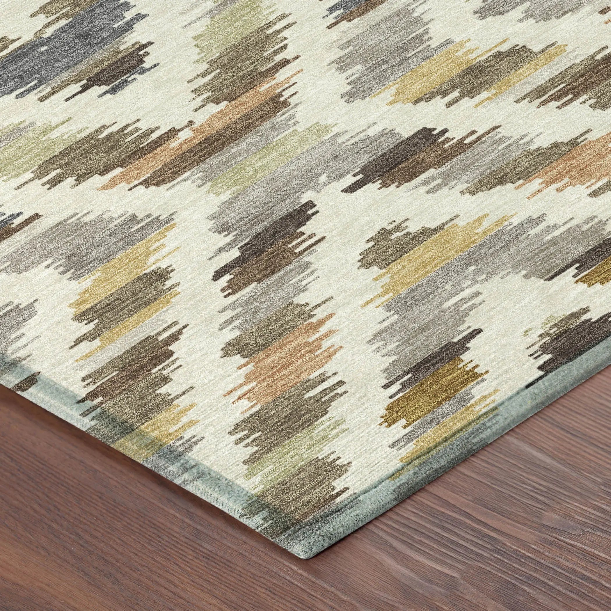10' X 14' Chocolate And Ivory Tribal Washable Indoor Outdoor Area Rug Homeroots Outdoor