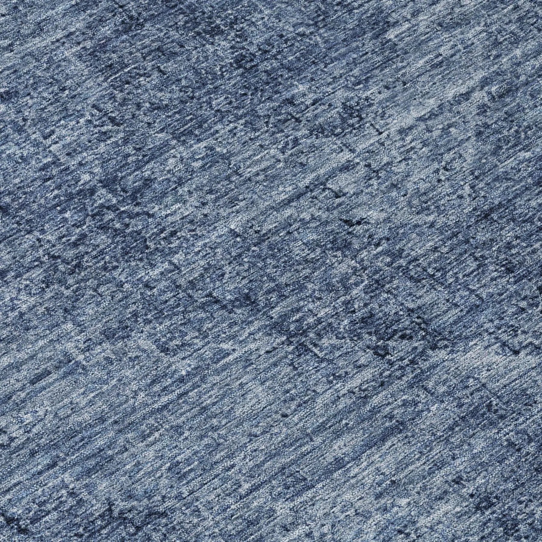 10' X 14' Denim Blue And Blue Oriental Washable Indoor Outdoor Area Rug Homeroots Outdoor