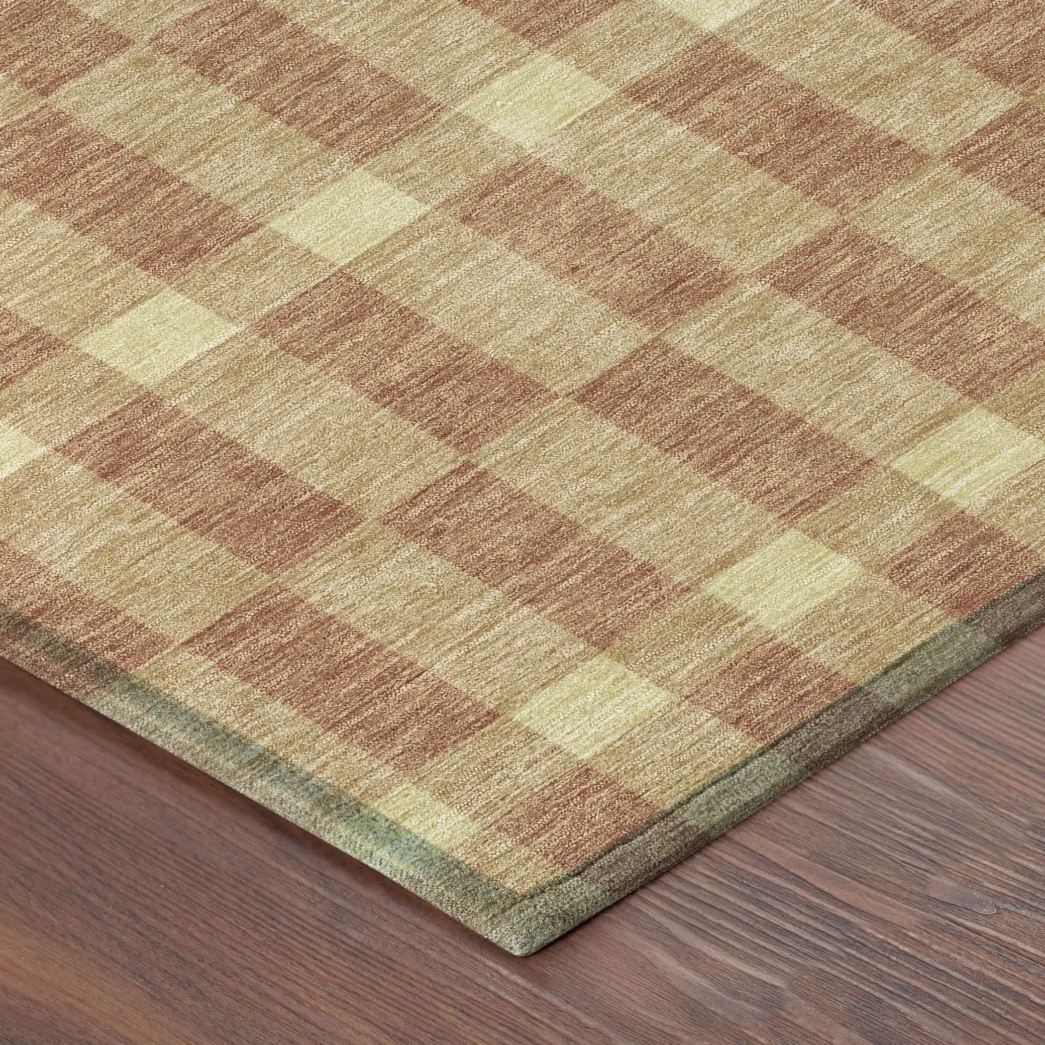 10' X 14' Gold And Copper Geometric Washable Indoor Outdoor Area Rug Homeroots Outdoor