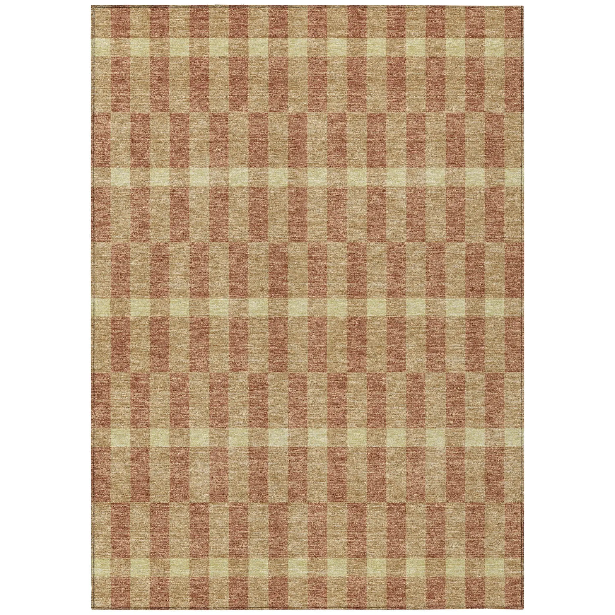 10' X 14' Gold And Copper Geometric Washable Indoor Outdoor Area Rug Homeroots Outdoor