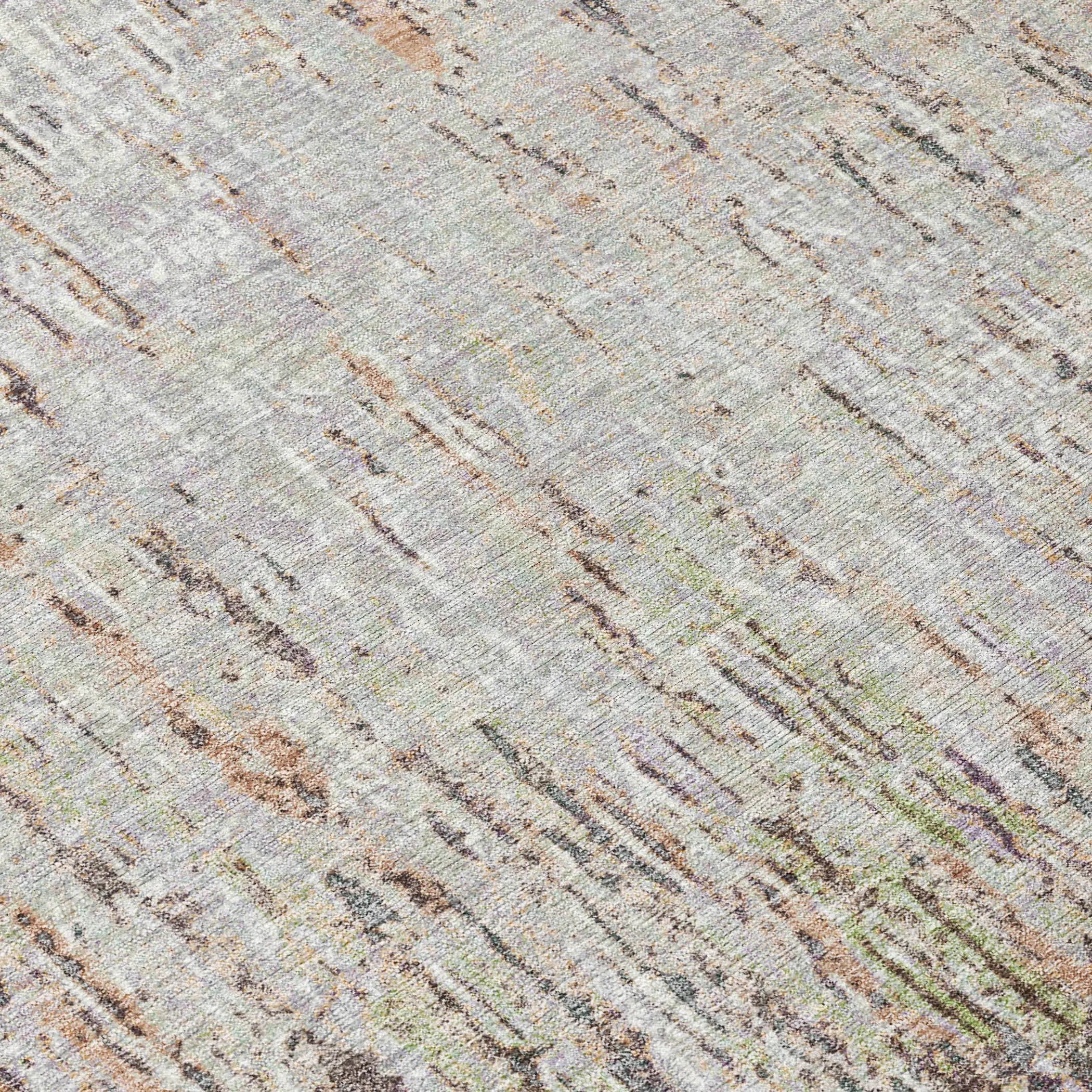 10' X 14' Gray And Beige Striped Washable Indoor Outdoor Area Rug Homeroots Outdoor