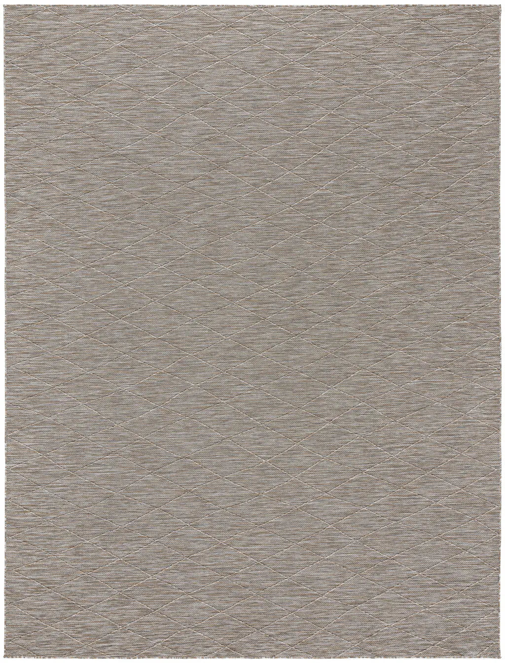 10' X 14' Gray And Light Gray Geometric Indoor Outdoor Area Rug Homeroots Outdoor