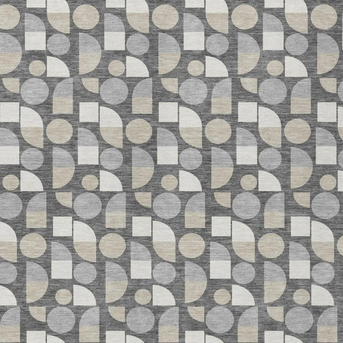 10' X 14' Gray And Silver Geometric Washable Indoor Outdoor Area Rug Homeroots Outdoor